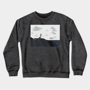 Cape Byron Light House, Byron Bay NSW- Tri Colour Crewneck Sweatshirt